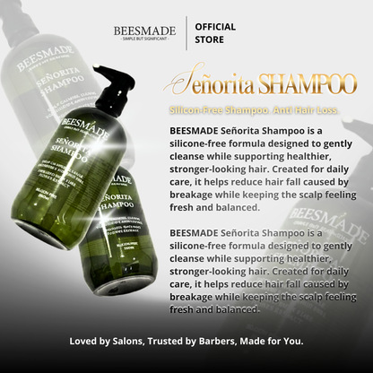 BEESMADE SEÑORITA Silicon Free Shampoo (Balance the pH level)