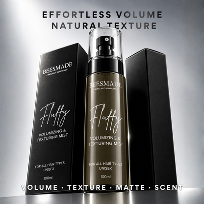 BEESMADE New Fluffy Styling Water - Volumizing Mist, Lightweight Lasting Hold 100ml