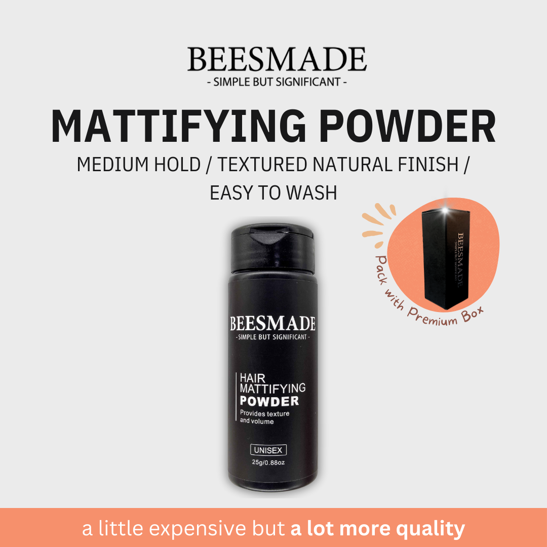 BEESMADE Mattifying Powder - No.1 Hair Styling Powder in Singapore & Malaysia