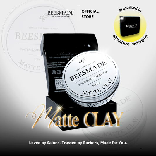 BEESMADE Matte Clay - No.1 Hair Clay in Singapore & Malaysia
